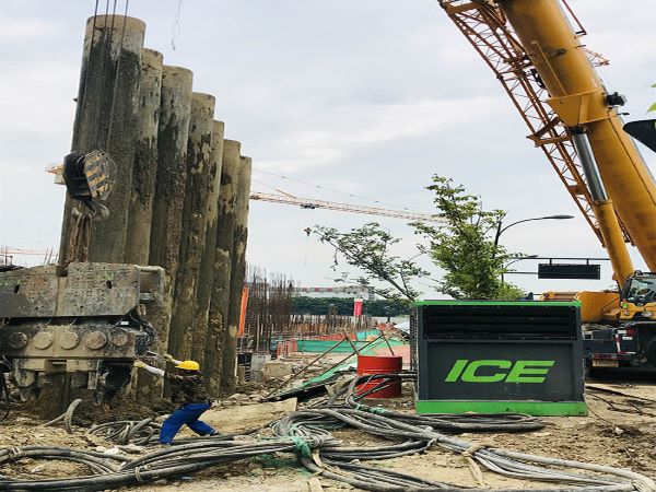 pc工法組合鋼管樁開(kāi)裂的原因以及解決方案